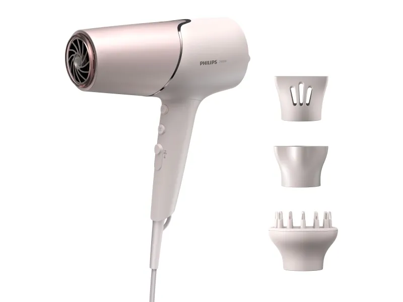 Philips Hair Dryer  BHD530/20  2300 W  Number of temperature settings 3  Ionic function  Diffuser nozzle  Pink
